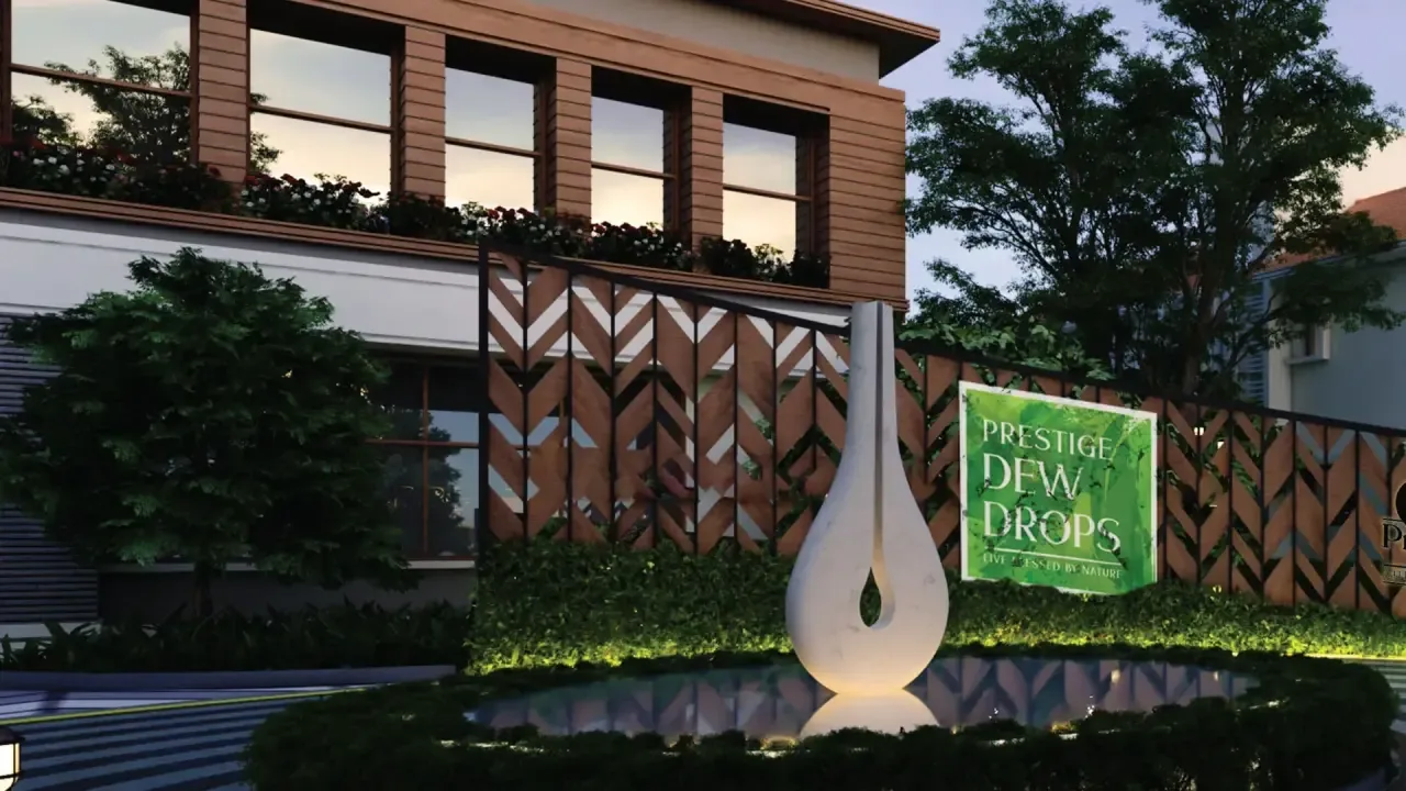Prestige Dew Drops on Doddaballapur Road (artist&rsquo;s impression)